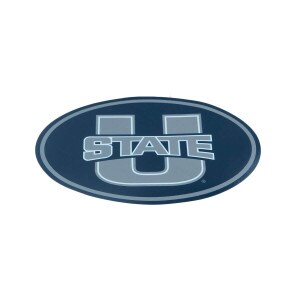 U-State Navy Gray Oval Decal